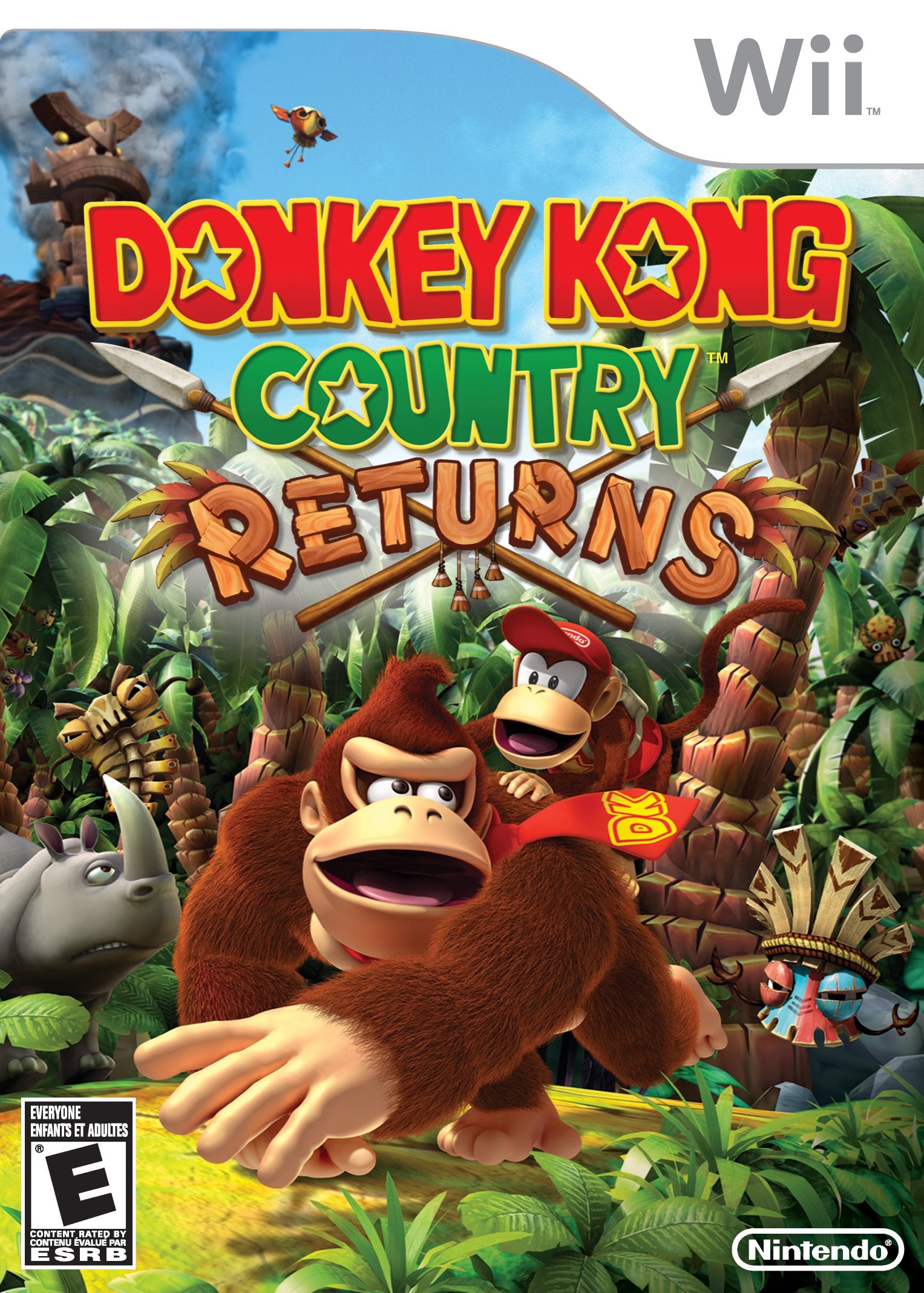 Donkey Kong Country Returns Nintendo Wii
