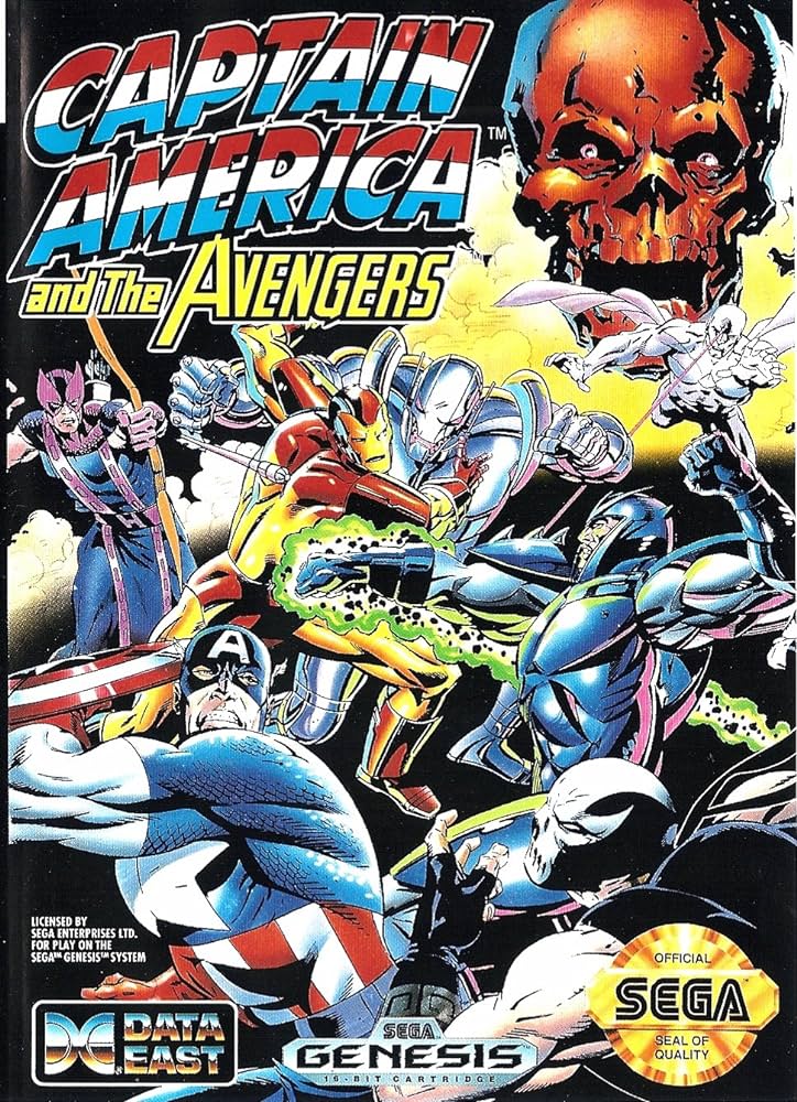 Captain America and the Avengers Sega Genesis