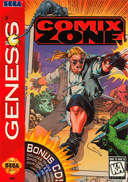 Comix Zone Sega Genesis