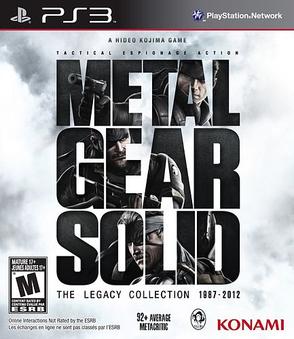 Metal Gear Solid: Legacy Collection Playstation 3