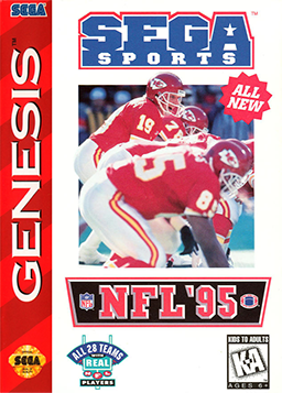 NFL '95 Sega Genesis