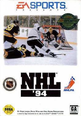 NHL '94 Sega Genesis