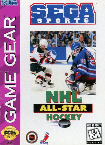 NHL All-Star Hockey Sega Game Gear