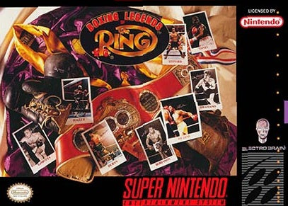 Boxing Legends of the Ring Super Nintendo