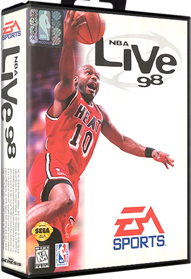 NBA Live 98 Sega Genesis