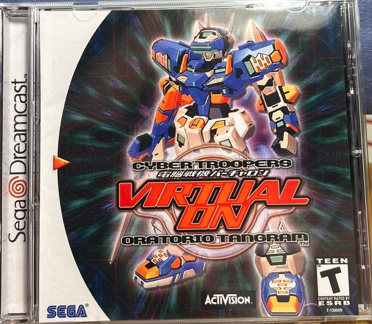 Cyber Troopers Virtual-On: Oratorio Tangram Sega Dreamcast