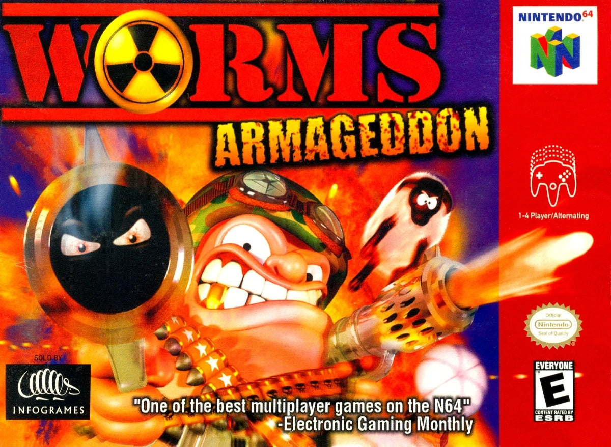 Worms Armageddon Nintendo 64