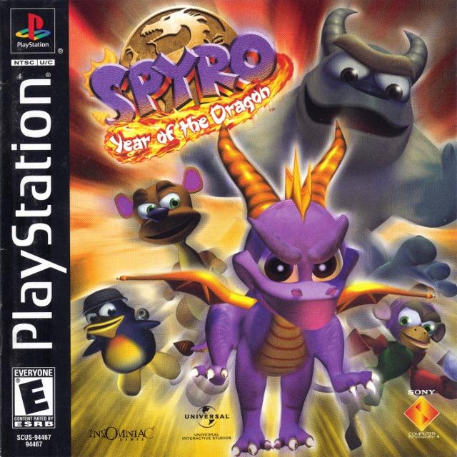 Spyro: Year of the Dragon Playstation