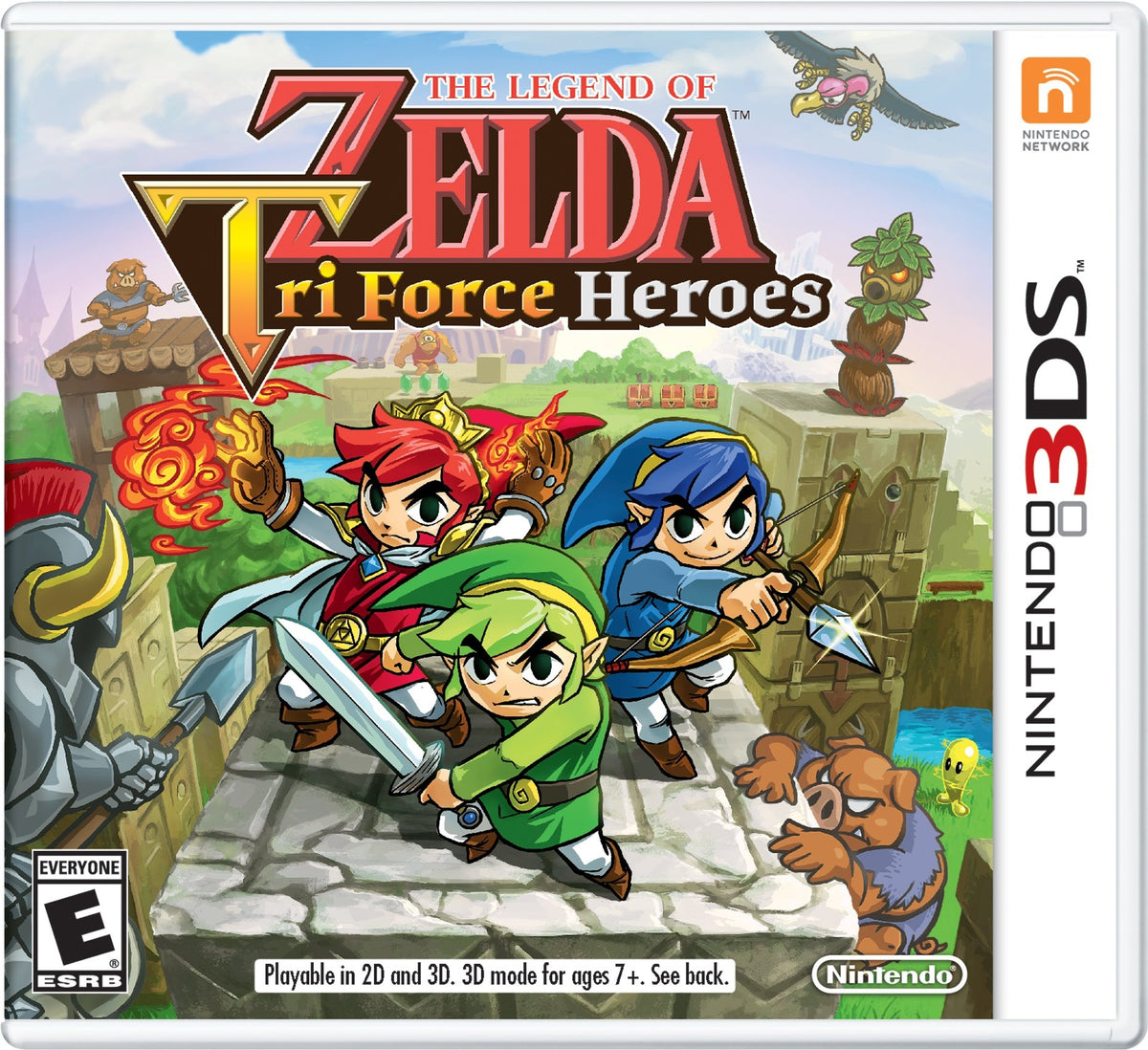 Legend of Zelda: Tri Force Heroes Nintendo 3DS
