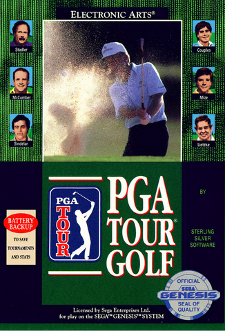 PGA Tour Golf Sega Genesis