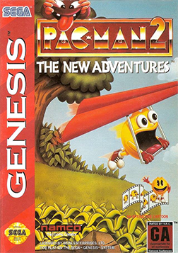 Pac-Man 2: The New Adventures Sega Genesis