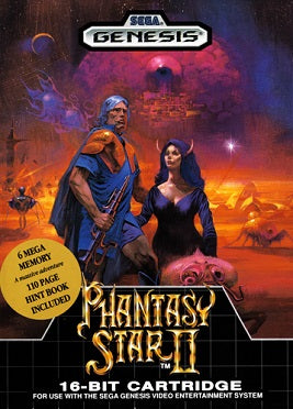 Phantasy Star II Sega Genesis