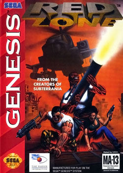 Red Zone Sega Genesis
