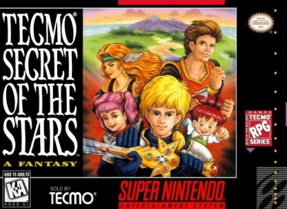 Tecmo Secret of the Stars Super Nintendo