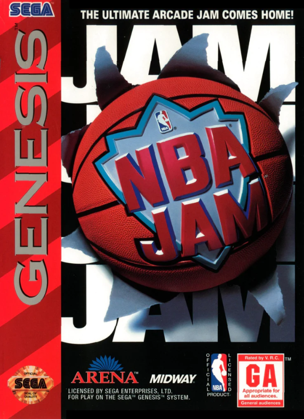 NBA Jam Sega Genesis