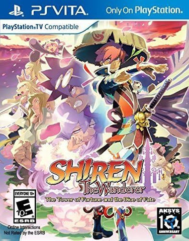 Shiren The Wanderer: The Tower of Fortune and the Dice of Fate Playstation Vita