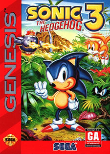 Sonic the Hedgehog 3 Sega Genesis
