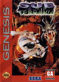 Sub-Terrania Sega Genesis