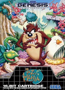 Taz-Mania Sega Genesis