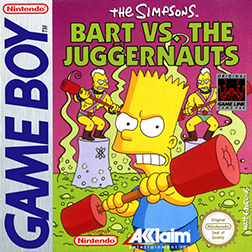 Simpsons: Bart vs. the Juggernauts Game Boy