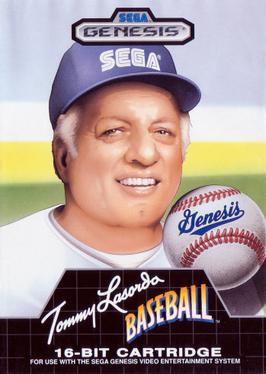 Tommy Lasorda Baseball Sega Genesis