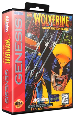 Wolverine: Adamantium Rage Sega Genesis