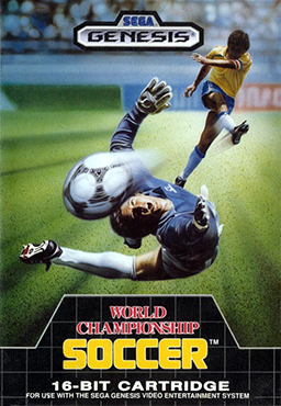 World Championship Soccer Sega Genesis
