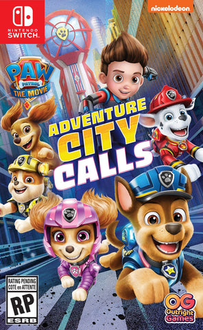 Paw Patrol the Movie: Adventure City Calls Nintendo Switch