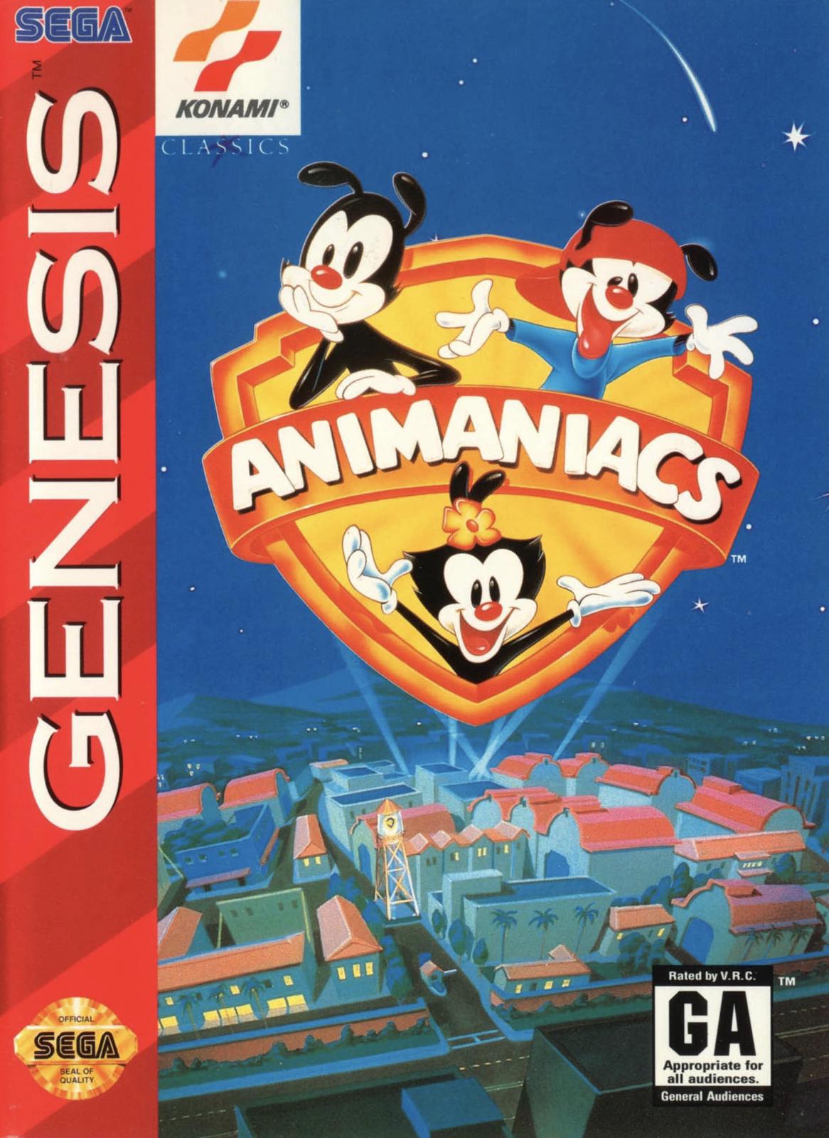 Animaniacs Sega Genesis