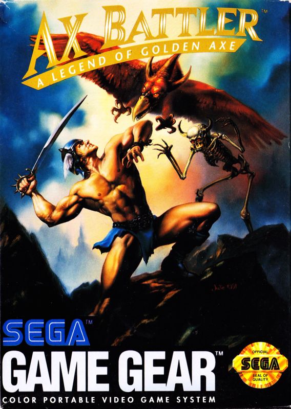 AX Battler: A Legend of Golden Axe Sega Game Gear