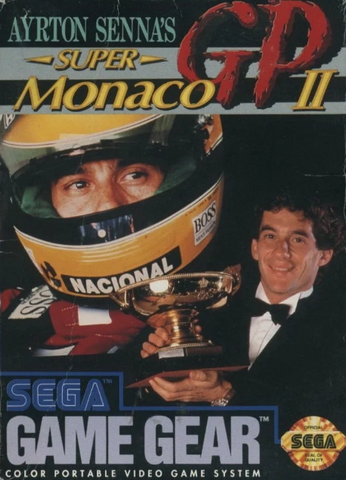 Ayrton Senna's Super Monaco GP II Sega Game Gear