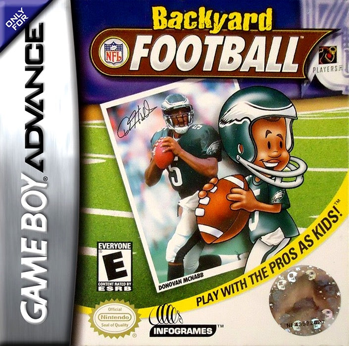 Backyard NFL Football Game Boy Advance