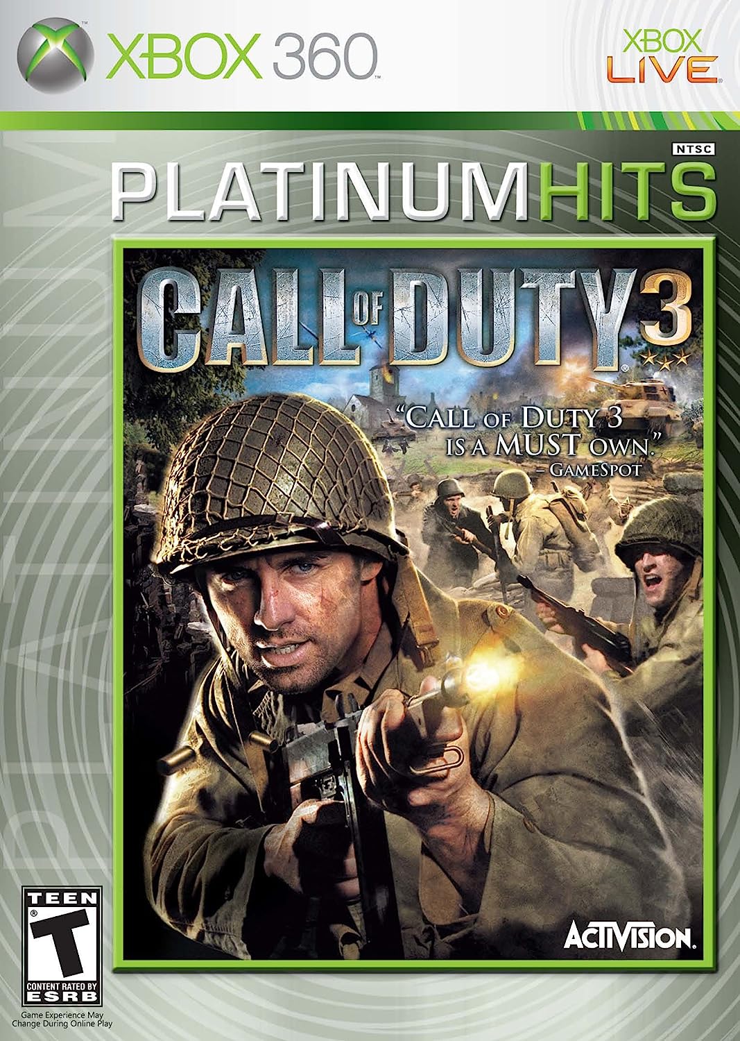 Call of Duty 3 XBOX 360