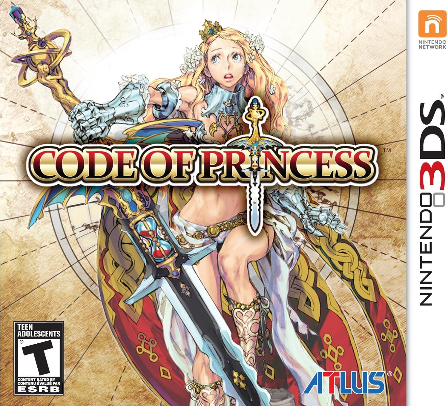 Code of Princess Nintendo 3DS