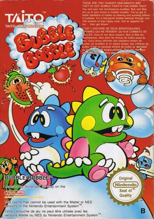 Bubble Bobble Nintendo Entertainment System