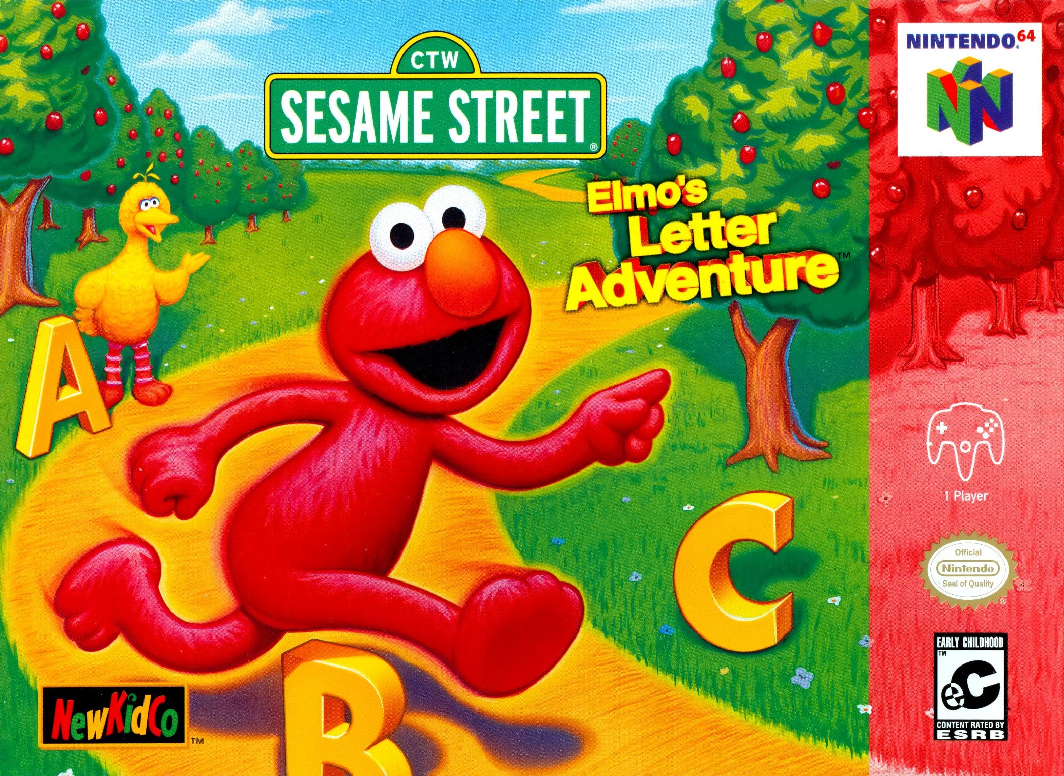 Elmo's Letter Adventure Nintendo 64