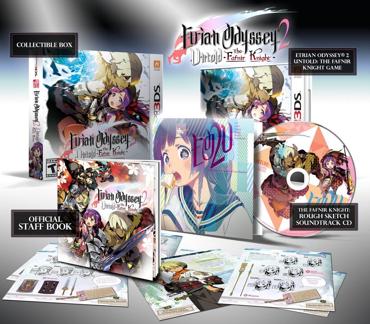 Etrian Odyssey 2 Untold: The Fafnir Knight Nintendo 3DS