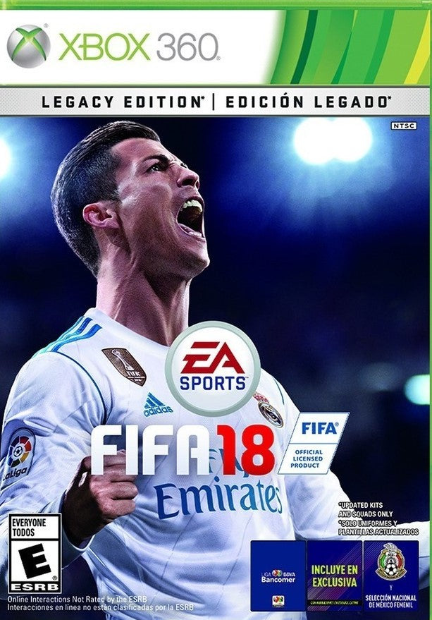 Fifa 18 XBOX 360