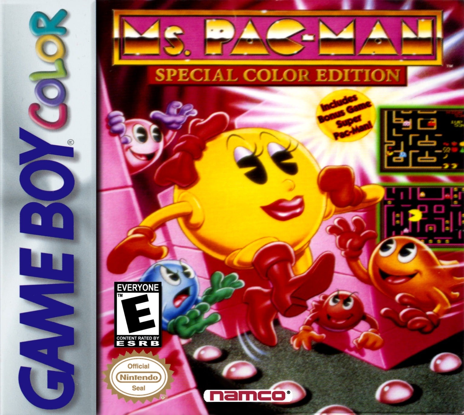 Ms. Pac-Man Special Color Edition Game Boy Color