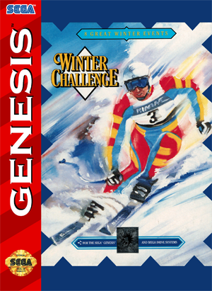 Winter Challenge Sega Genesis