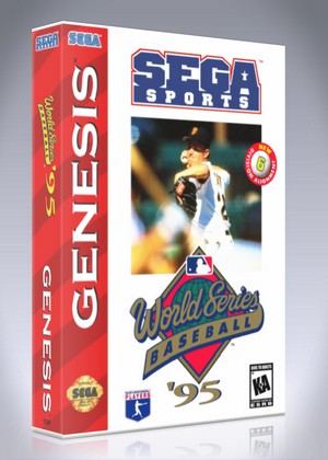 World Series Baseball '95 Sega Genesis