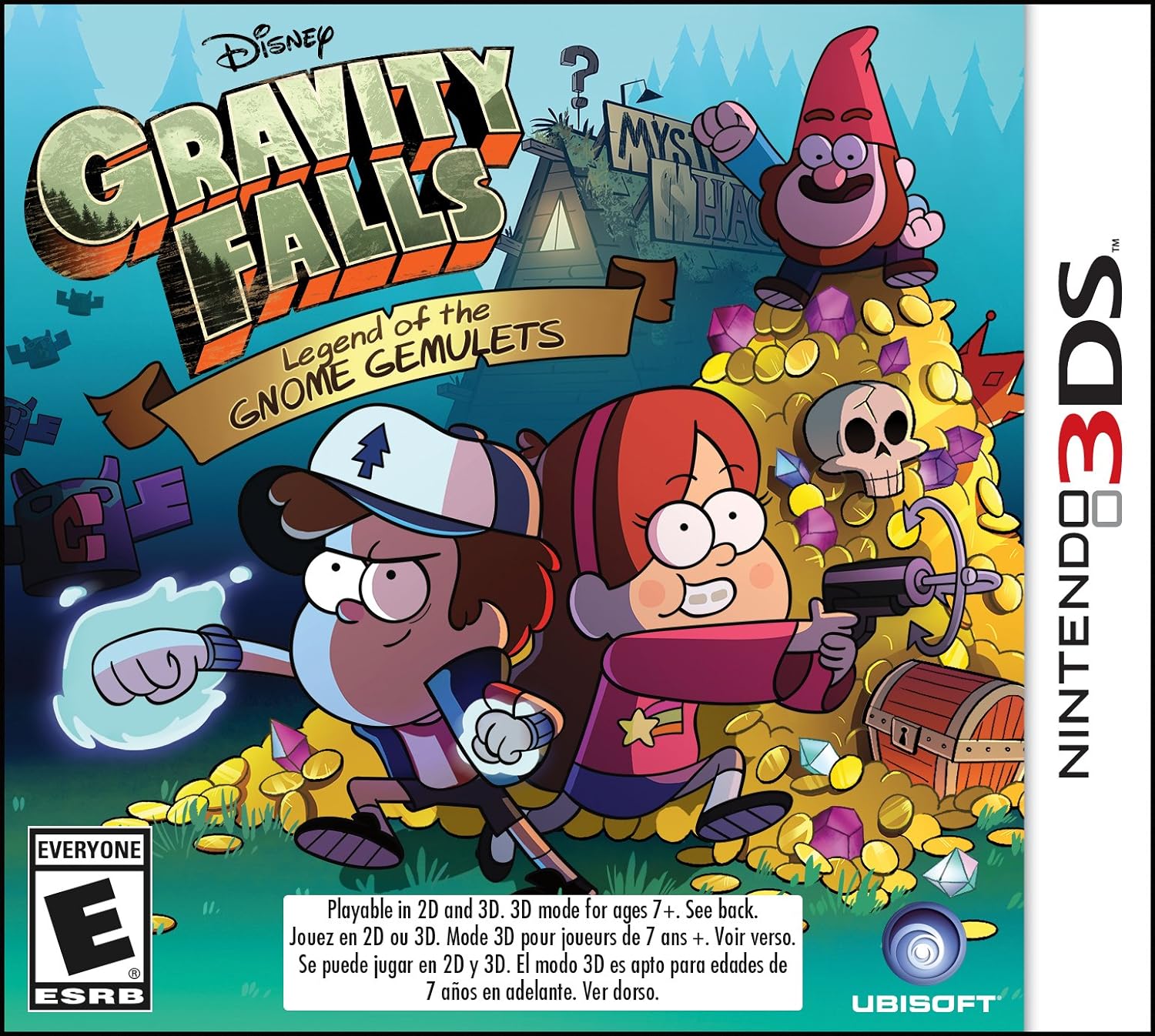 Gravity Falls: Legend of the Gnome Gemulets Nintendo 3DS
