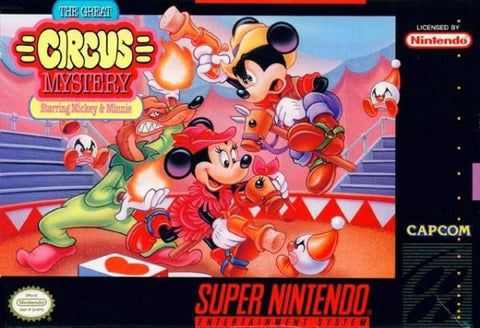 The Great Circus Mystery Starring Mickey & Minnie Super Nintendo