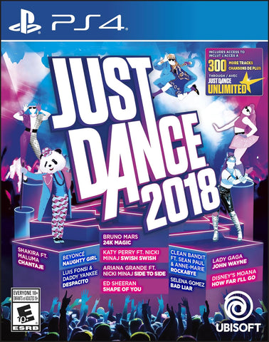 Just Dance 2018 Playstation 4