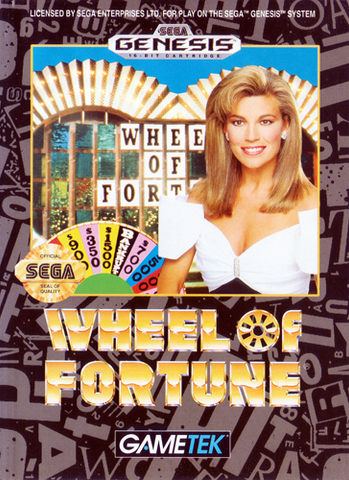 Wheel of Fortune Sega Genesis