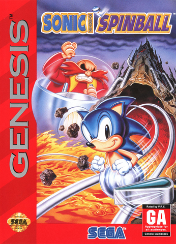 Sonic the Hedgehog: Spinball Sega Genesis