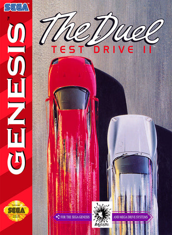 The Duel: Test Drive II Sega Genesis