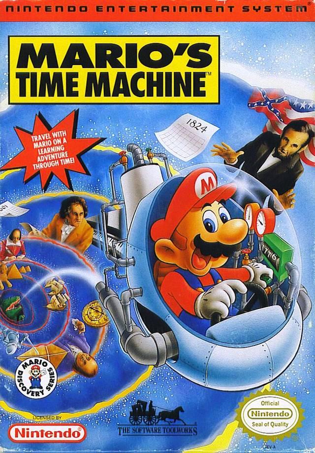 Mario's Time Machine Nintendo Entertainment System