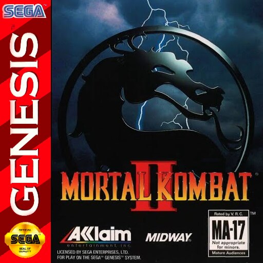 Mortal Kombat II Sega Genesis