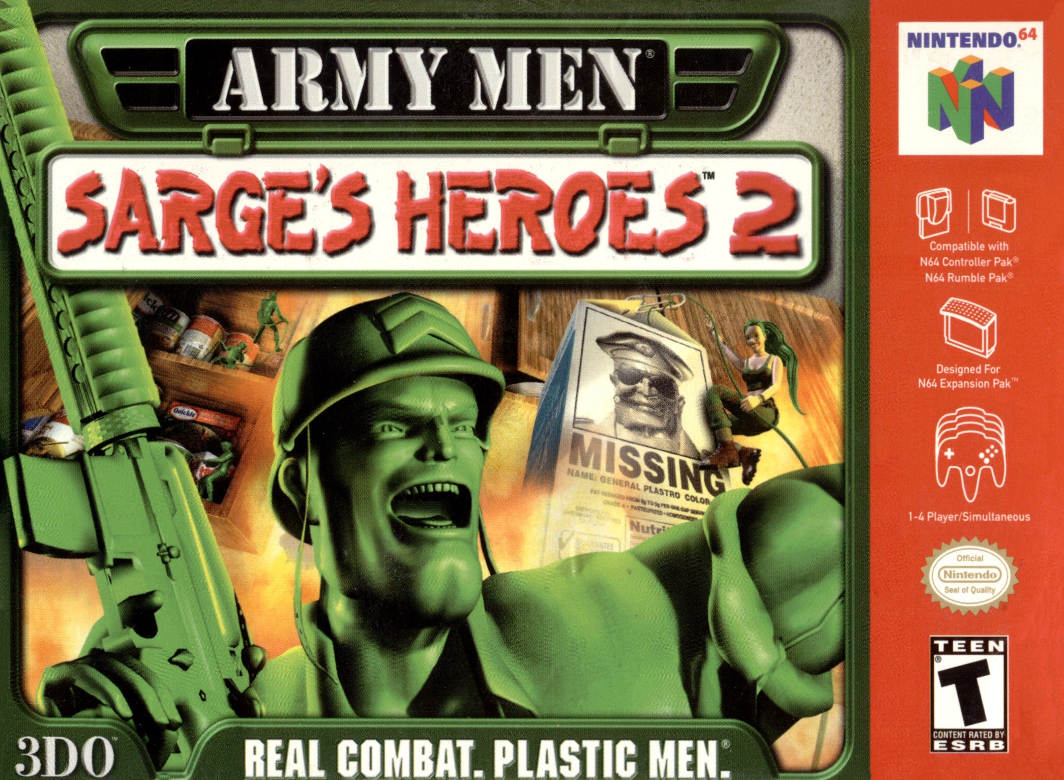 Army Men: Sarge's Heroes 2 Nintendo 64